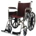 Show product details for 18" Wide Non-Magnetic MRI Wheelchair w/ Removable Arms and Fixed Footrest